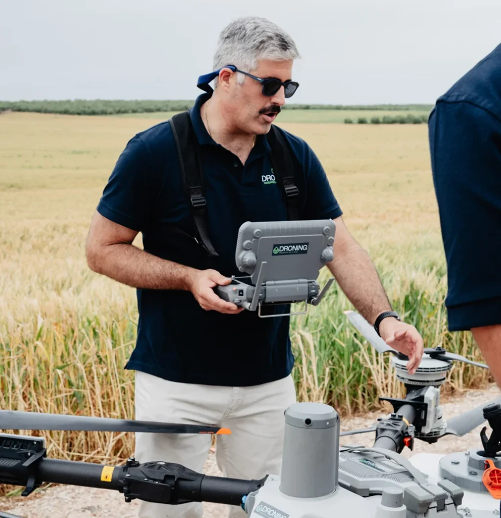 Campo - agricultura con drones