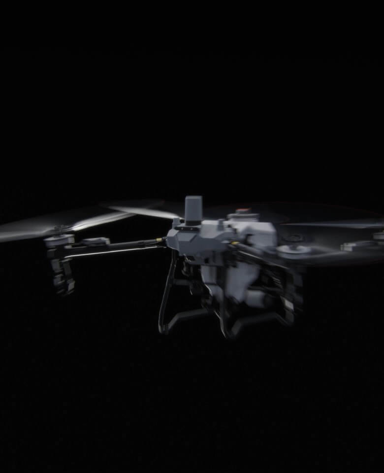 DJI Agras T70P en estudio cinematográfico